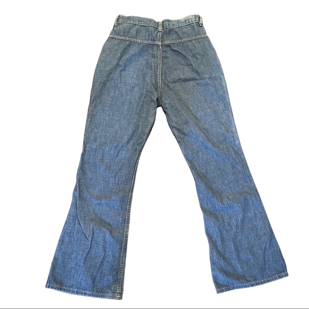 1990’s Vintage Flair Leg High Rise Jeans, Size 28 Waist - Picture 2 of 8